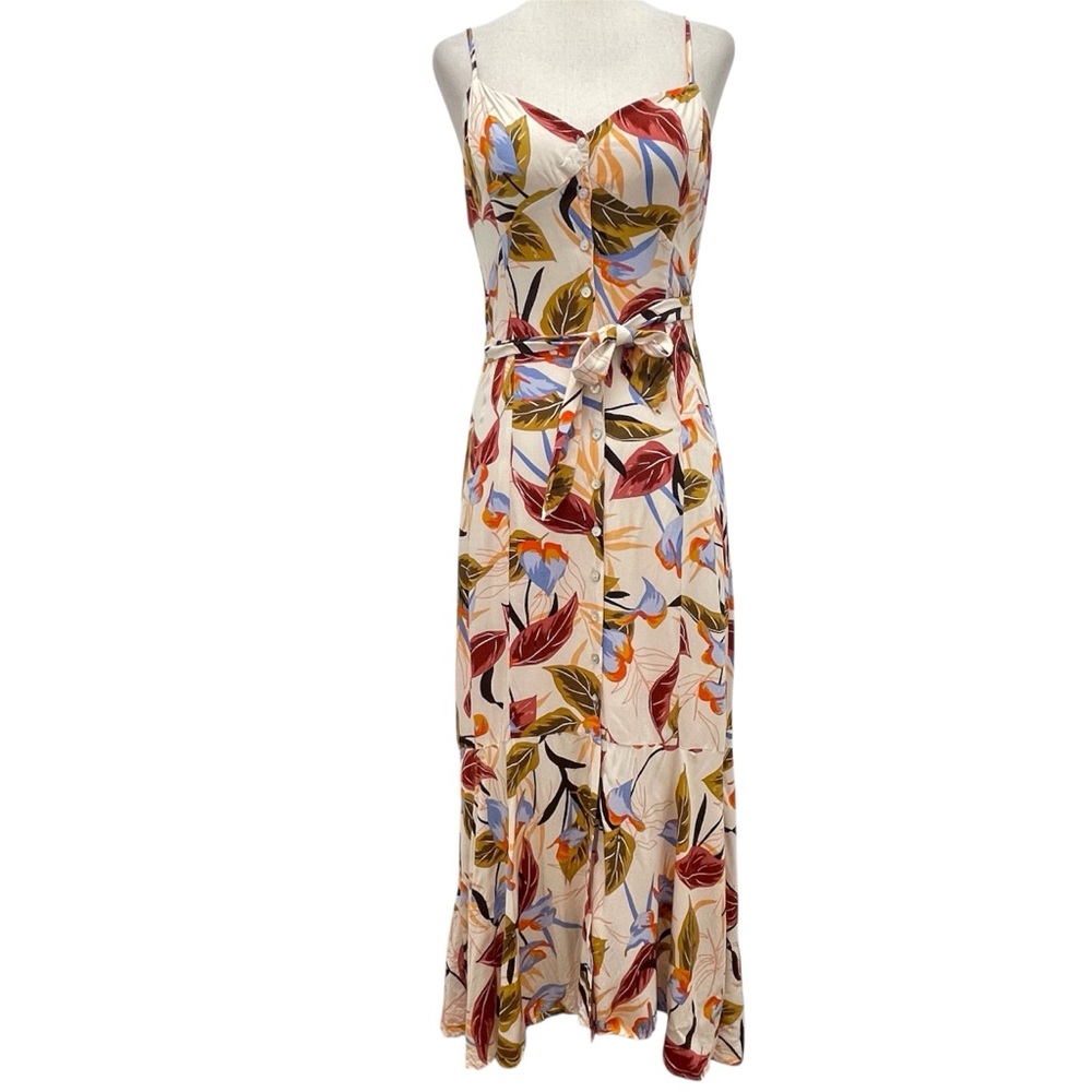 LSpace Isabel Dress Aloha Paradise Midi Dress Size Small